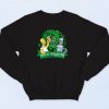 Homer Simpson Happy ST Patricks Day Sweatshirt