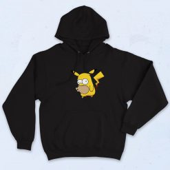 Homer Simpson Pikachu Fashionable Hoodie