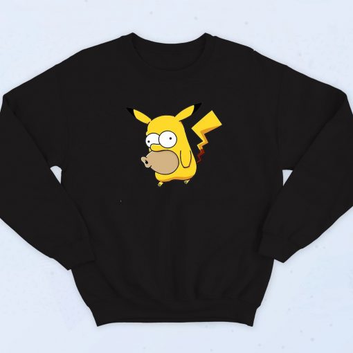 Homer Simpson Pikachu Sweatshirt