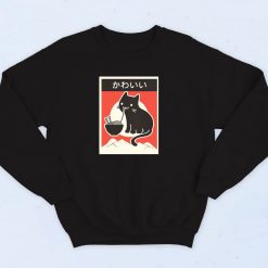 Japenese Ramen Cat Sweatshirt