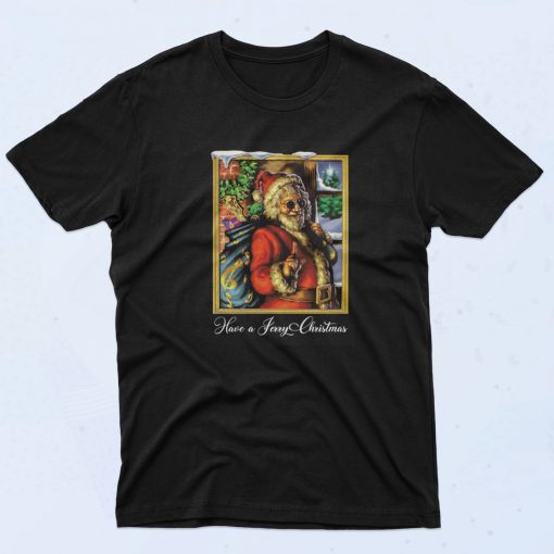 Jerry Garcia Have A Jerry Christmas Poster T Shirt