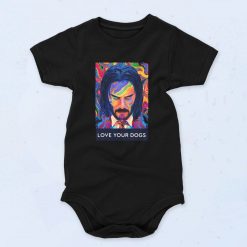 John Wick 3 Love Your Dogs Unisex Baby Onesie