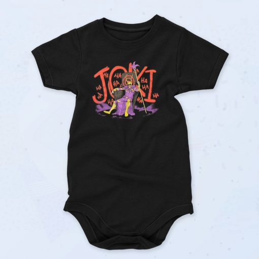 Joki Joker Cartoon Vintage Style Baby Onesie