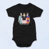 Jonas Brother Cartoon Vintage Music Baby Onesie