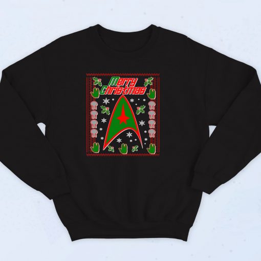 Merry Starfleet Christmas Sweatshirt