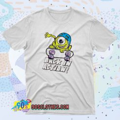 Mike Wazowski Back in Action Funny Joke T Shirt