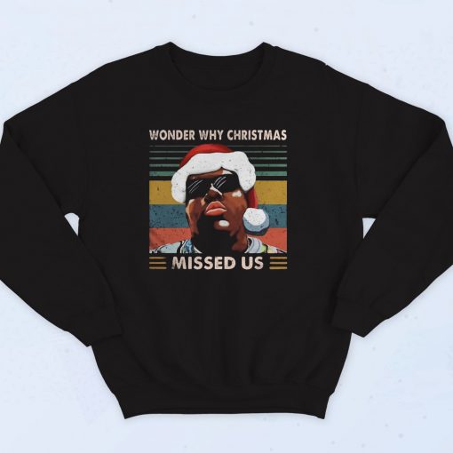 Notorious BIG Santa Sweatshirt