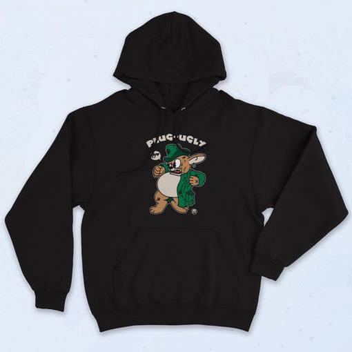 Plug Ugly Cartoon Graphic Hoodie