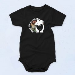 Pray For Australia Koala Custom Unisex Baby Onesie