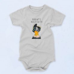 Radiate Positivity Shoes Custom Unisex Baby Onesie