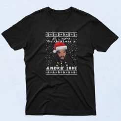 Santa Andre 3000 Christmas T Shirt