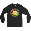 Santa Emoticon Ok Boomer Long Sleeve Style