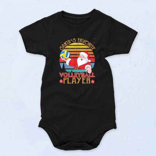 Santa Favorite Volleyball Unisex Baby Onesie