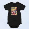 Santa Superman DC Comics Cover Baby Onesie