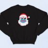 Santa Wearing Mask Sweatshirt