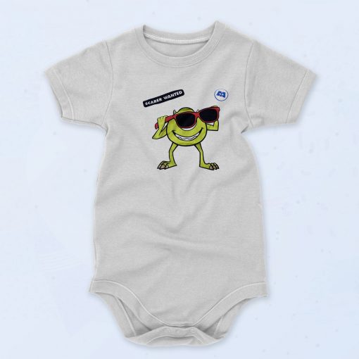 Scarer Wanted Mike Wazowski Unisex Baby Onesie