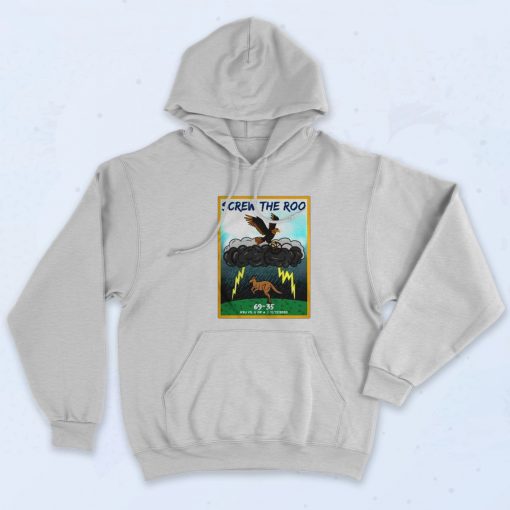 Screw The Roo Vintage Style Hoodie