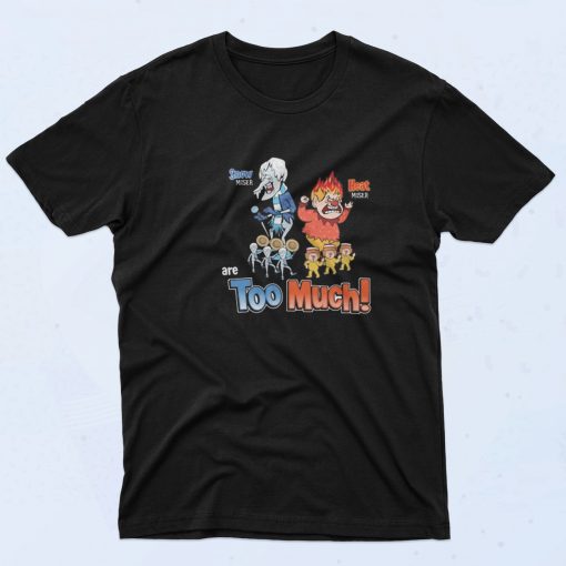 Snow And Heat Miser Brothers Christmas T Shirt