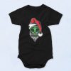 Special of Santa Claus Alien Face Unisex Baby Onesie