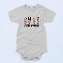 System Of A Down Vintage Style Baby Onesie