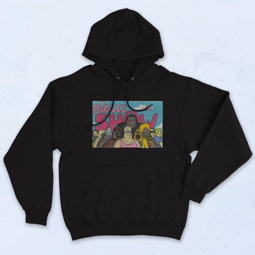 The Big Lez Show Funny Cartoon Hoodie