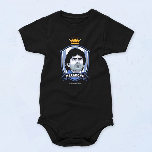 The Hand Of God Maradona Fashionable Baby Onesie