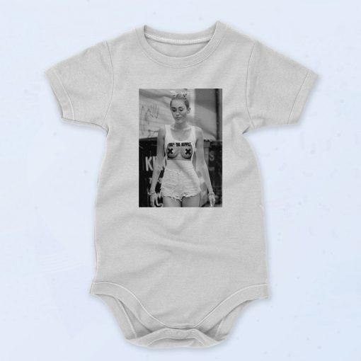 The Nipple Miley Cyrus Custom Unisex Baby Onesie