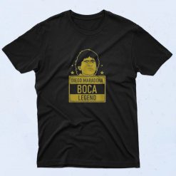 Top Boca Legend Maradona Custom T Shirt