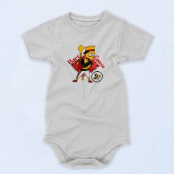 Unique of Bart Simpson Canseco Baby Onesie