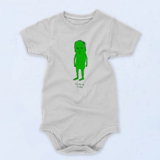 Unique of Picolas Cage Baby Onesie