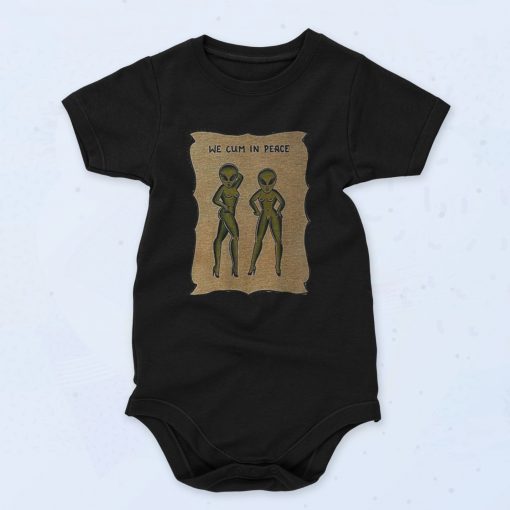 We Cum In Peace Unisex Baby Onesie