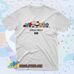 BT21 Hello Kitty Collaboration Vintage Style T Shirt