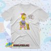 Bad Bart Simpson Saying Quote T Shirt