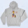 Bad Bart Simpson With Skateboard Hoodie