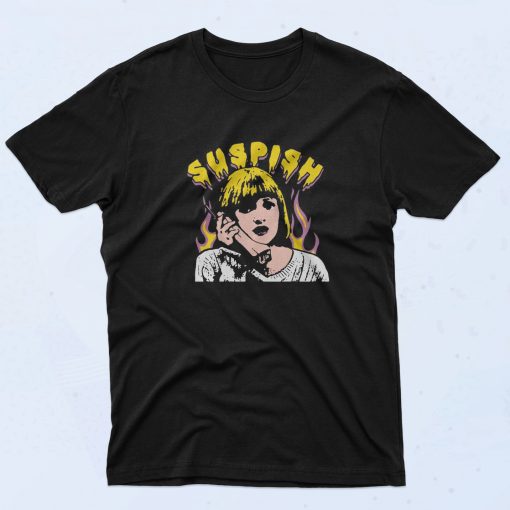 Bailey Sarian Suspish Retro Graphic T Shirt