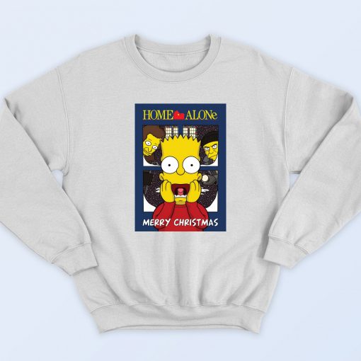 Bart Simpson Home Alone Sweatshirt