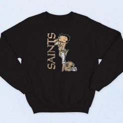 Betty Boop Saints Sweatshirt