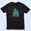 Biker Cthulhu Funny Graphic T Shirt