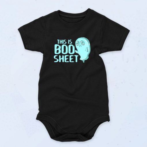 Boo Sheet Blue Ice Fashionable Baby Onesie