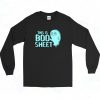 Boo Sheet Blue Ice Vintage 90s Long Sleeve Style