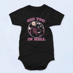 Bray Wyatt See You In Hell Fashionable Baby Onesie