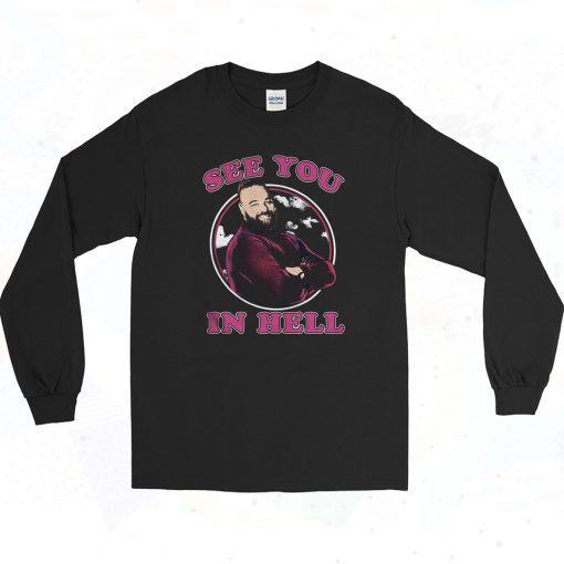 Bray Wyatt See You In Hell Vintage 90s Long Sleeve Style