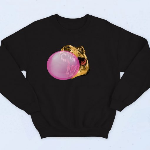 Bubble Gum T Rex Sweatshirt