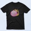 Bubble Gum T Rex in Pink Graphic T Shirt