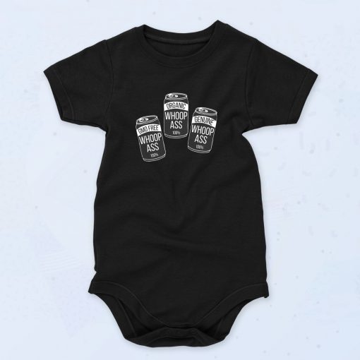 Can of Whoop Ass Fashionable Baby Onesie