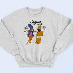 Cancun Homer Simpson Sweatshirt