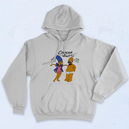 Cancun Is For Lovers Homer Simpson Hoodie