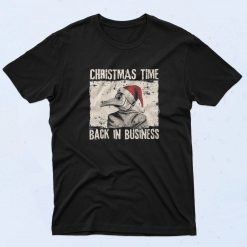 Christmas Time Back In Business Plague Doctor T Shirt