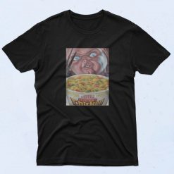 Chucky Cup Noodles Parody Movie T Shirt