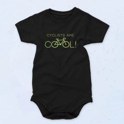 Cyclists Are COOL Fashionable Baby Onesie